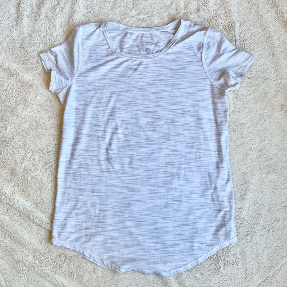 Lululemon Heather Gray Tee